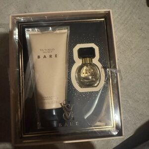 bare scent of victoria’s secret mini lotion and perfume set!